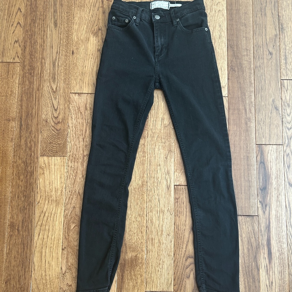 WE THE FREE Black Skinny Jeans